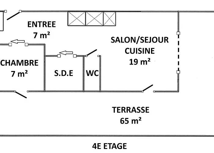 Avec Grande Terrasse A - Fr-1-306-1326 Apartman